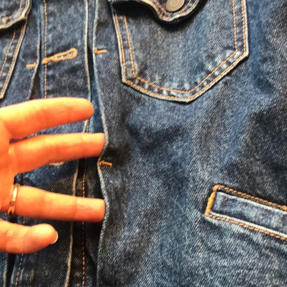 OLD NAVY Jean Jacket 100% Cotton #C088 - Picture 5 of 16